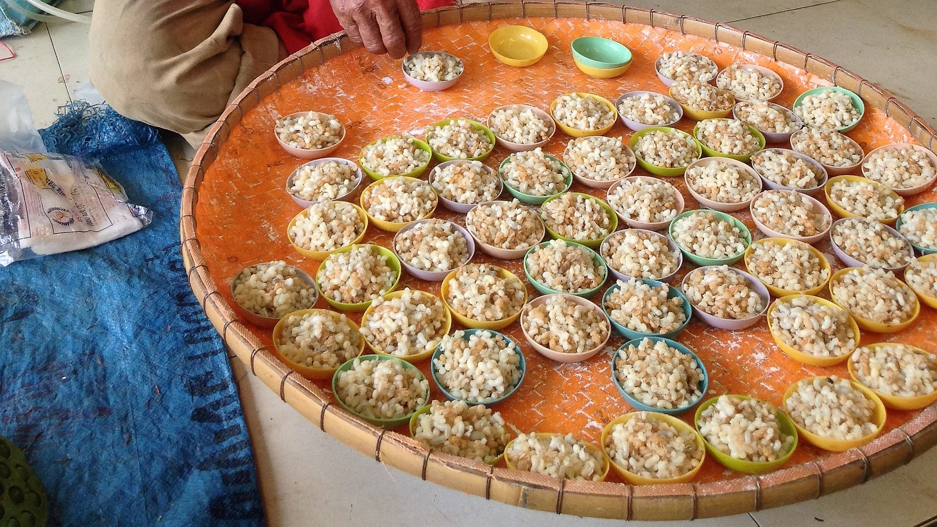 Ameiseneier sind im Norden Thailands ein beliebtes Säuerungsmittel für Salate.