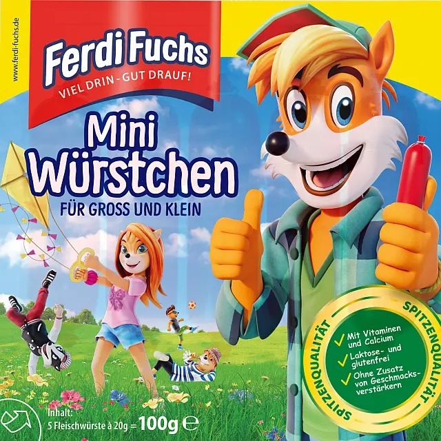 Ferdi Fuchs Mini-Würstchen (*) passen perfekt in ein Thai-Omelett. Ferdi Fuchs Mini-Würstchen