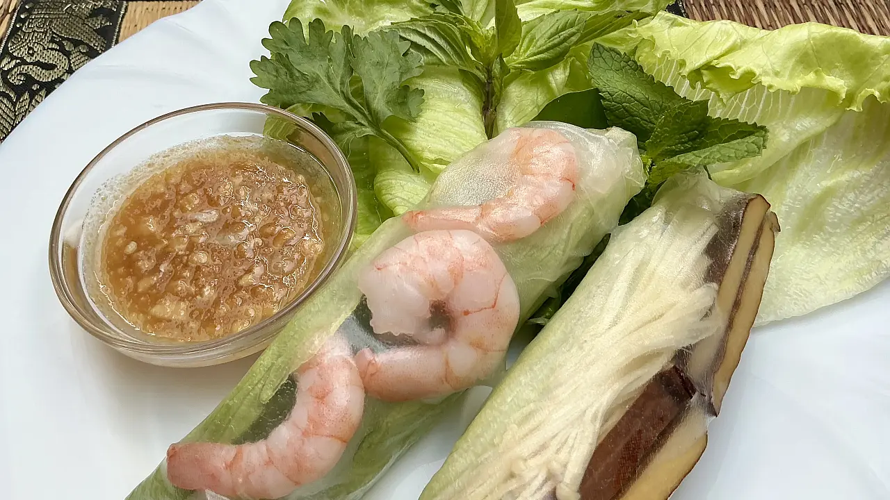 Sommerrollen – ปอเปี๊ยะสด (Poh Pia Sod)